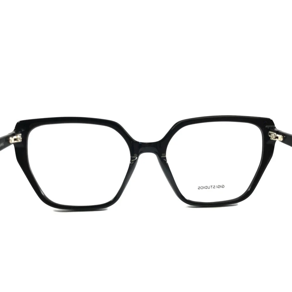 Gigi Studios Eyeglasses Frame ALARIC GS9003/01O Black Cat Eye Full Rim 55-17-140